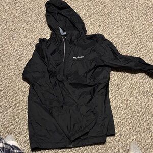 Columbia Black Kids Raincoat